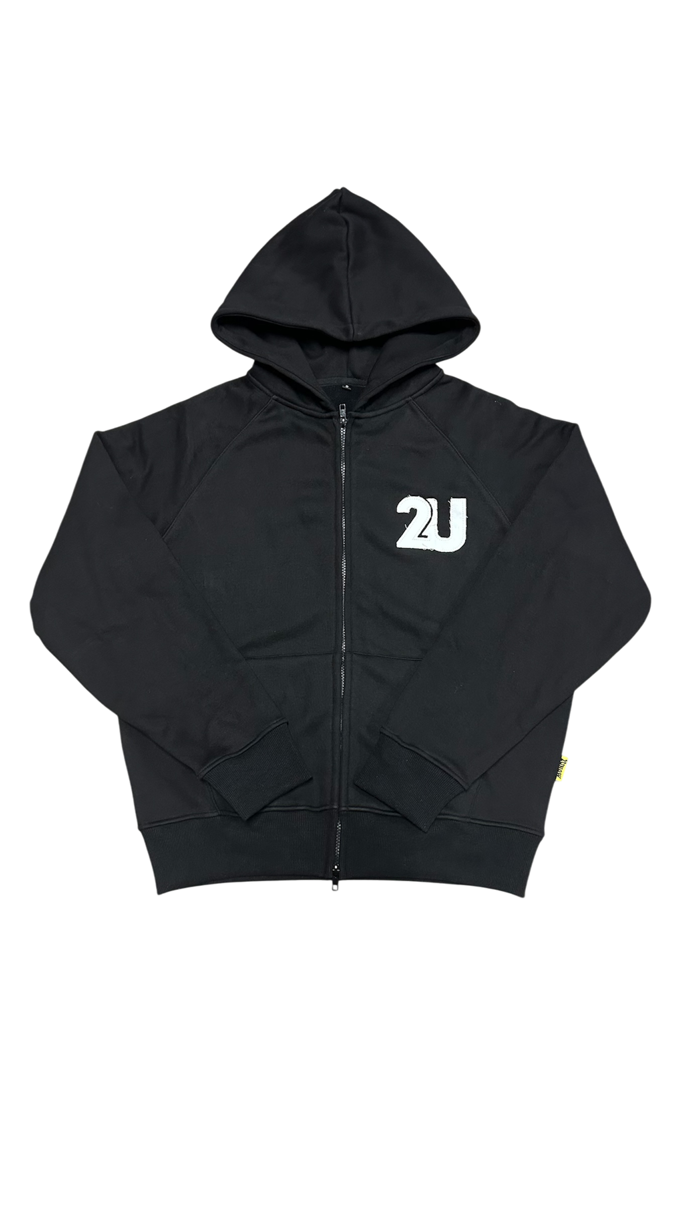 2U Zip Hoodie - Black