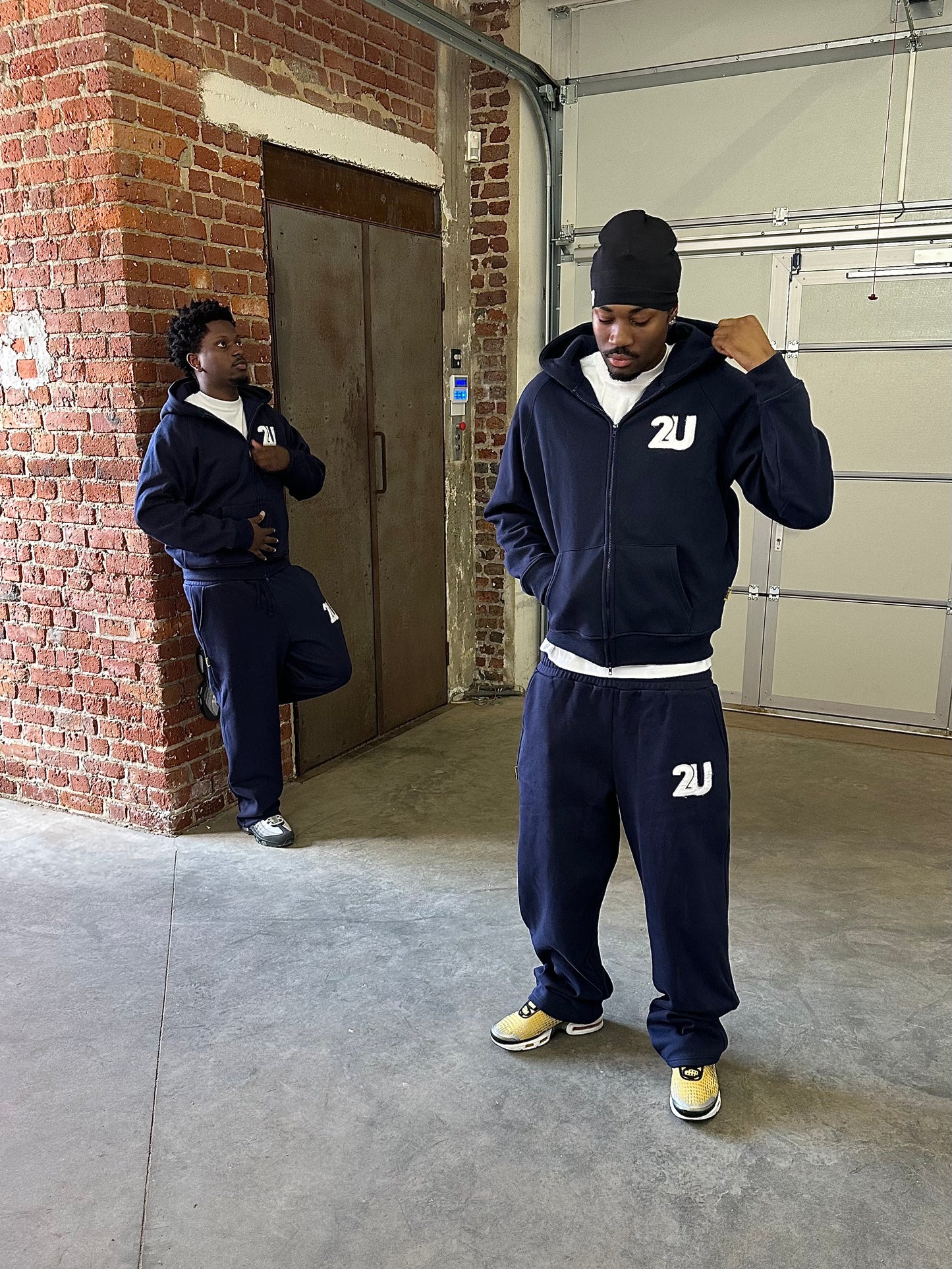 2U Zip Hoodie - Navy