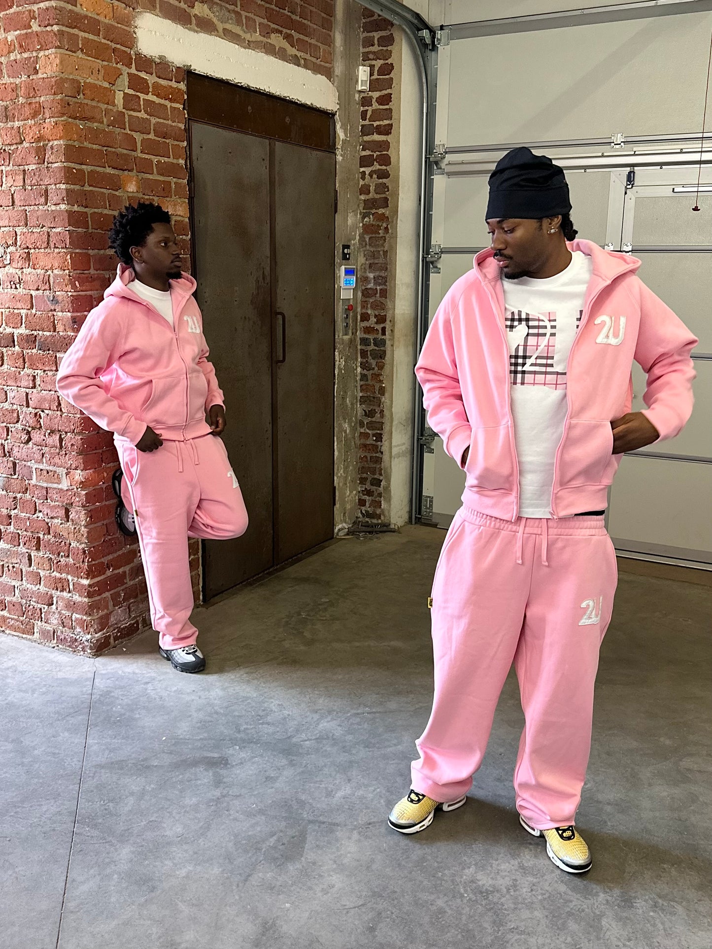 2U Zip Hoodie - Pink