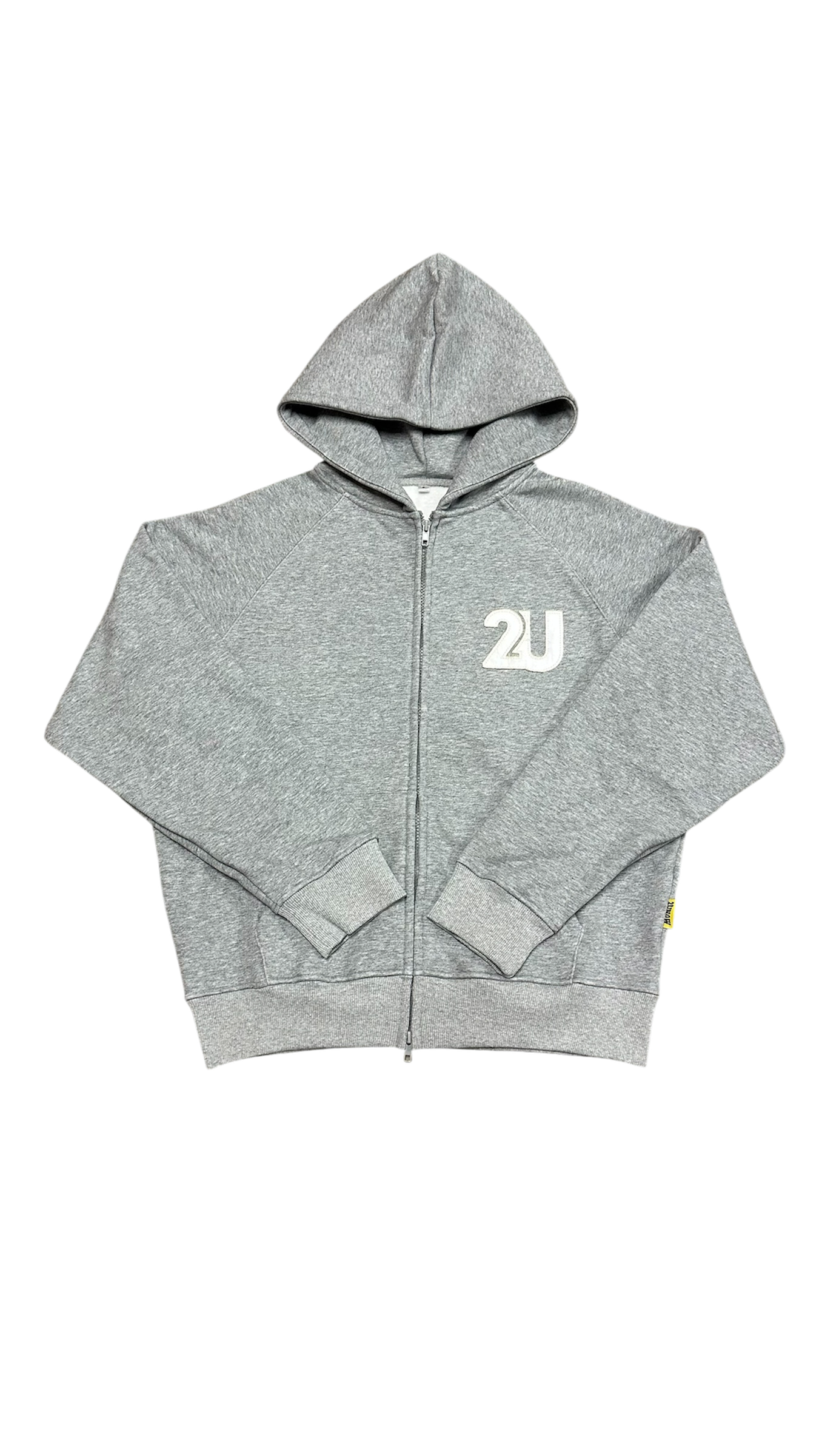 2U Zip Hoodie - Grey
