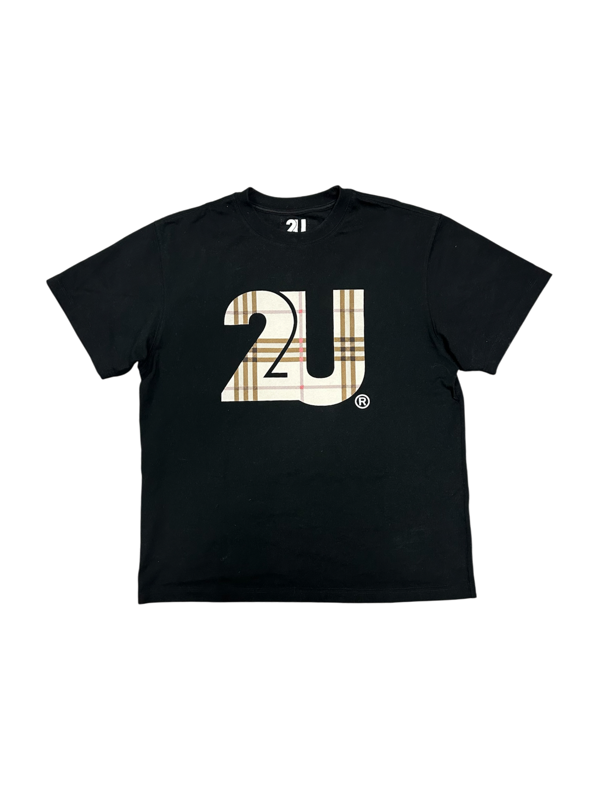 2U "PLAID" TEE