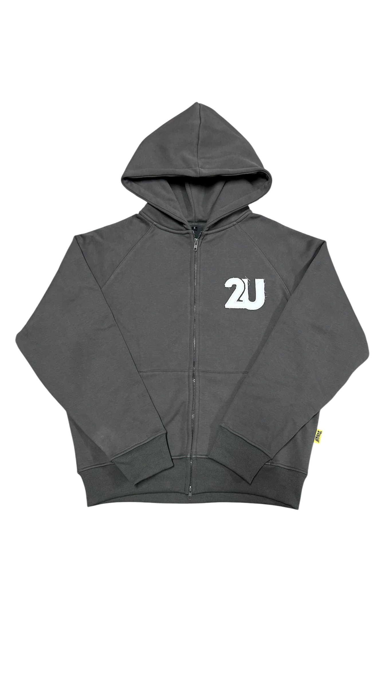 2U Zip Hoodie - Dark Grey